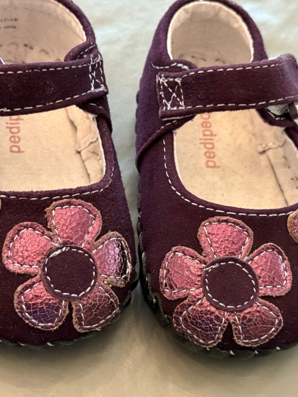 pediped Originals Abigail Purple shoes